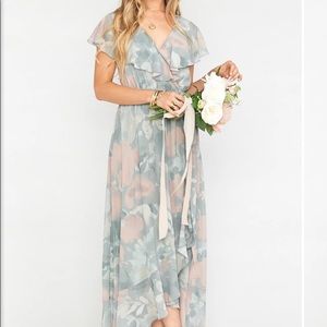 Show Me Your MuMu Ruffle Midi Dress